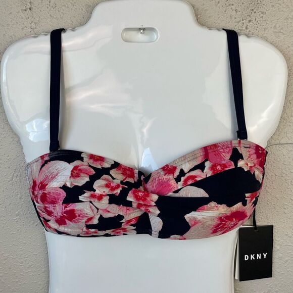 NWT DKNY Bikini Top Multiple Sizes - Picture 1 of 3